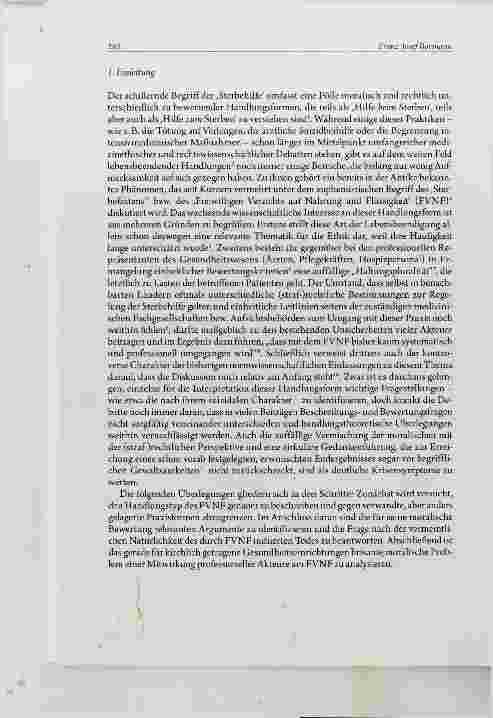 Vorschauseite 2: Ein moraltheologischer Blick auf das sog. Sterbefasten