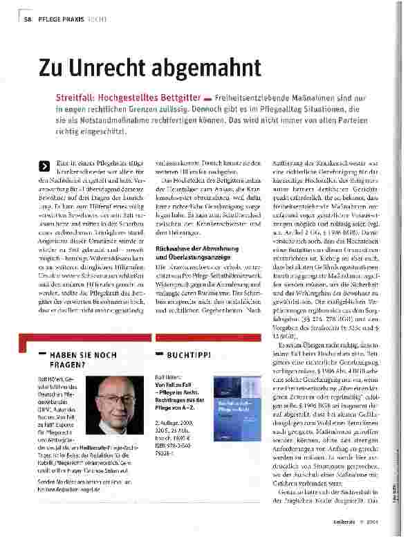 Vorschauseite 1: Zu Unrecht abgemahnt