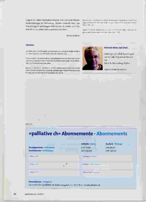 Vorschauseite 3: Indikationenset für die Seelsorge entwickelt
