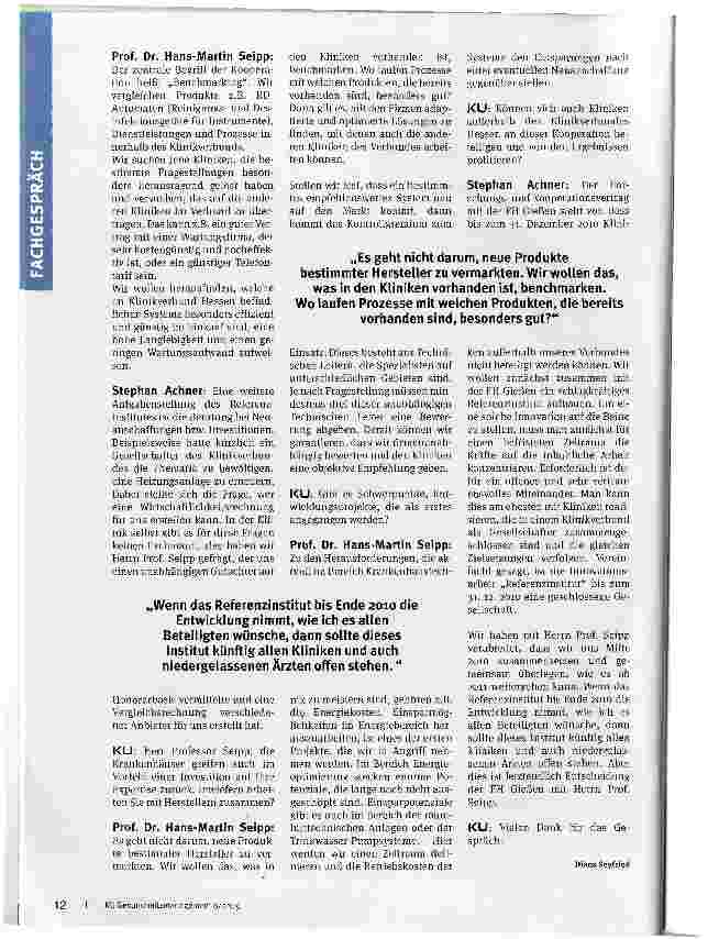 Vorschauseite 3: Voneinander profitieren