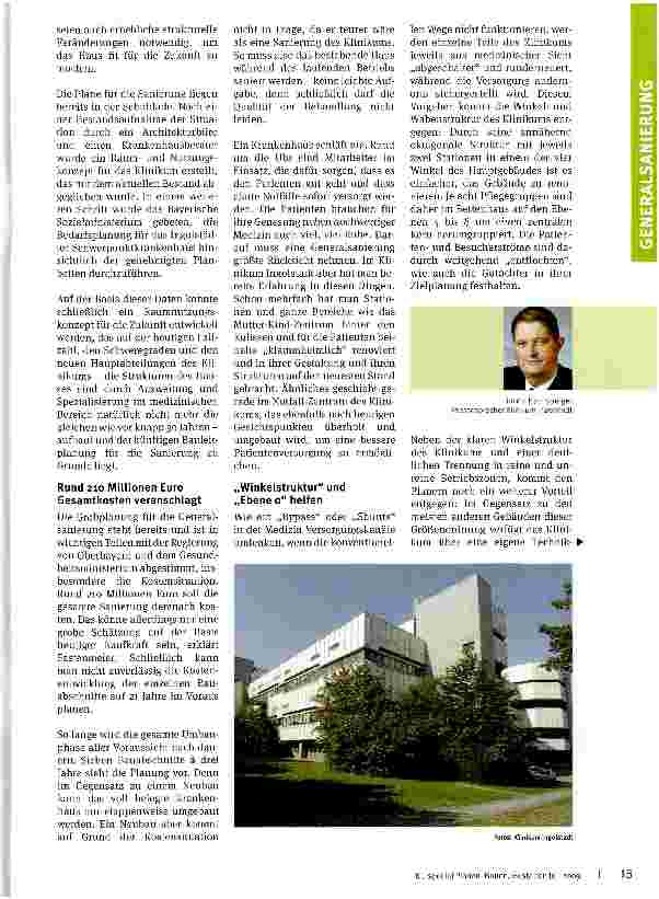 Vorschauseite 2: Bypassoperation für das Klinikum Ingolstadt