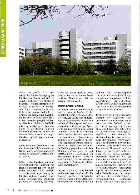 Vorschauseite 3: Bypassoperation für das Klinikum Ingolstadt