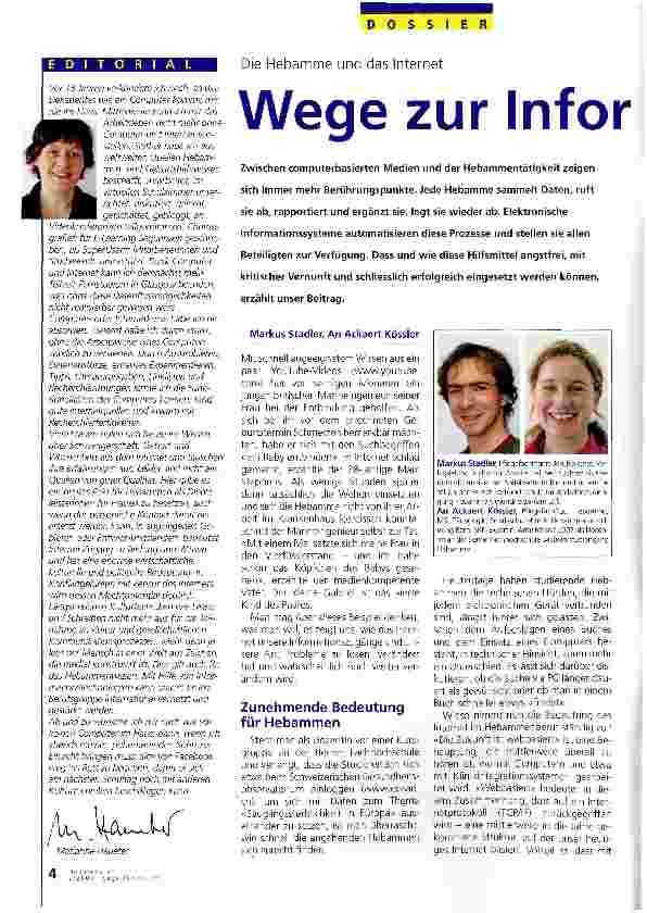Vorschauseite 1: Wege zur Informationskompetenz