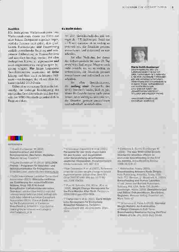 Vorschauseite 6: Gewichtskurven - deskriptiv oder präskriptiv?