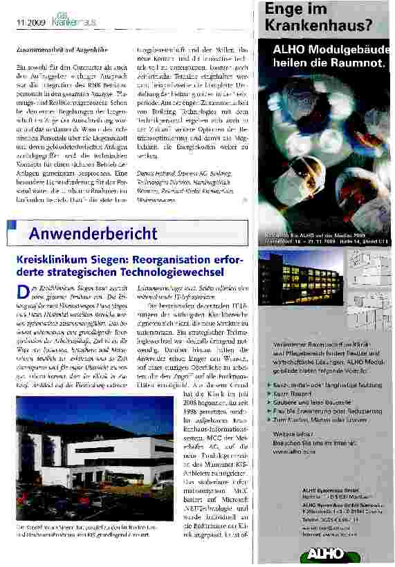 Vorschauseite 4: Energetische Sanierung des Reinhard-Nieter-Krankenhauses Wilhelmshaven