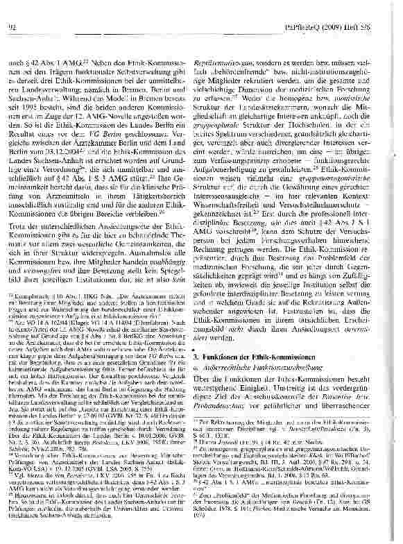 Vorschauseite 3: Teilrechtsfähigkeit öffentlich-rechtlicher Ethik-Kommissionen — Die Übertragbarkeit der Lehre von den Teilrechtsfähigen Verbänden des öffentlichen Rechts auf Ethik-Kommissionen