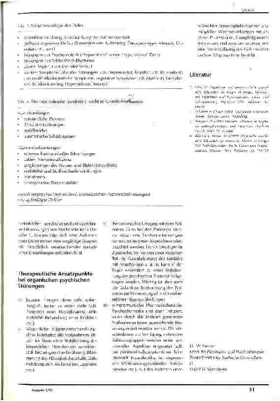 Vorschauseite 2: Ätiologie und Differenzierung psychischer Störungen bei Intensivpatienten unter besonderer Berücksichtigung des Durchgangssyndroms