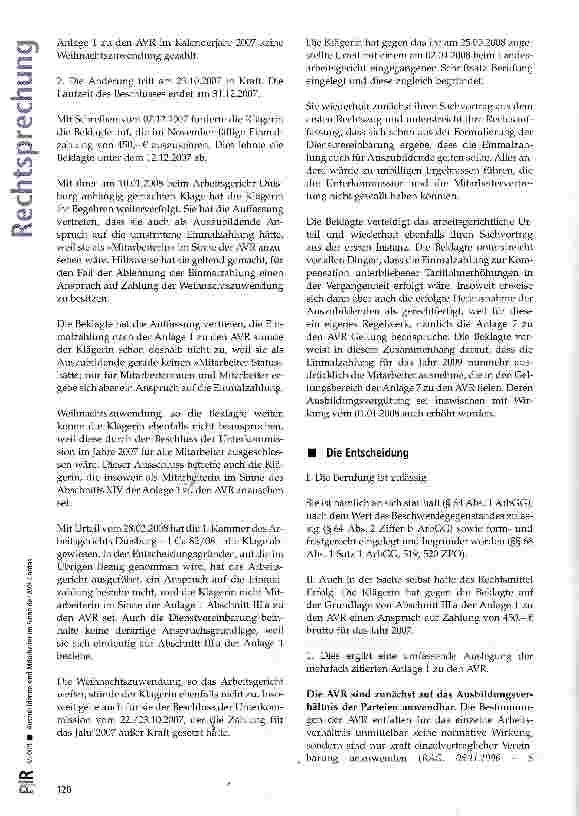 Vorschauseite 3: Auszubildende sind Mitarbeiter im Sinne der AVR-Caritas