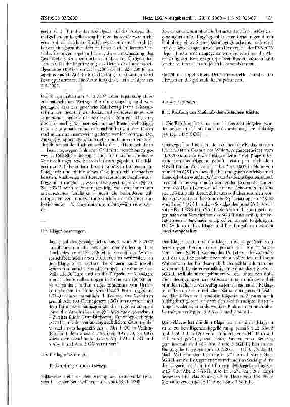 Vorschauseite 2: Familiäres Existenzminimum; Gesetzgebungsermessen; Inhaltskontrolle; Kinderexistenzminimum; Menschenwürde; Regelleistung; Sozialgeld; Verfassungsmäßigkeit der Höhe der Regelleistu…