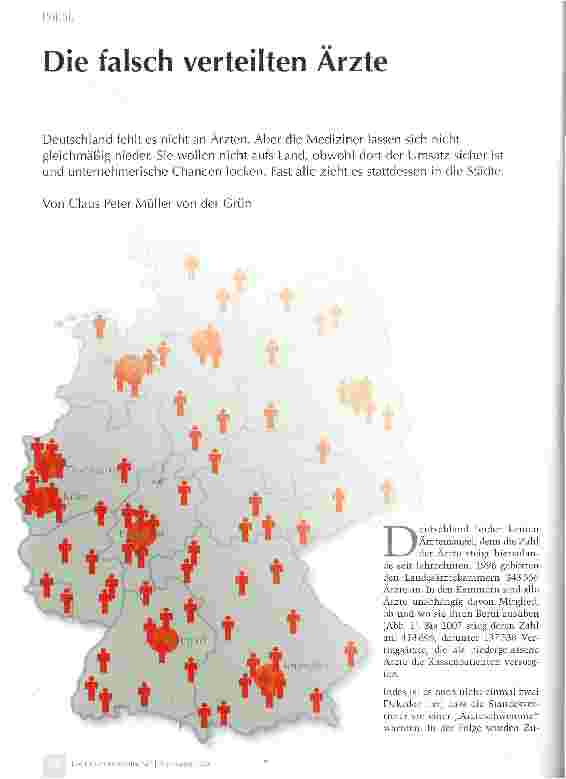 Vorschauseite 1: Die falsch verteilten Ärzte