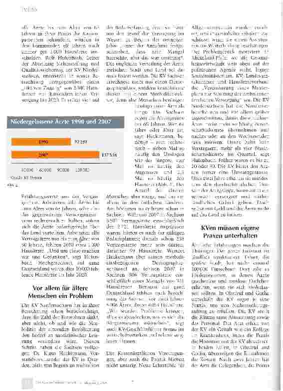 Vorschauseite 3: Die falsch verteilten Ärzte