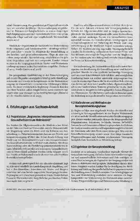 Vorschauseite 5: Internationale Perspektive auf Teamarbeit in der Primärversorgung
