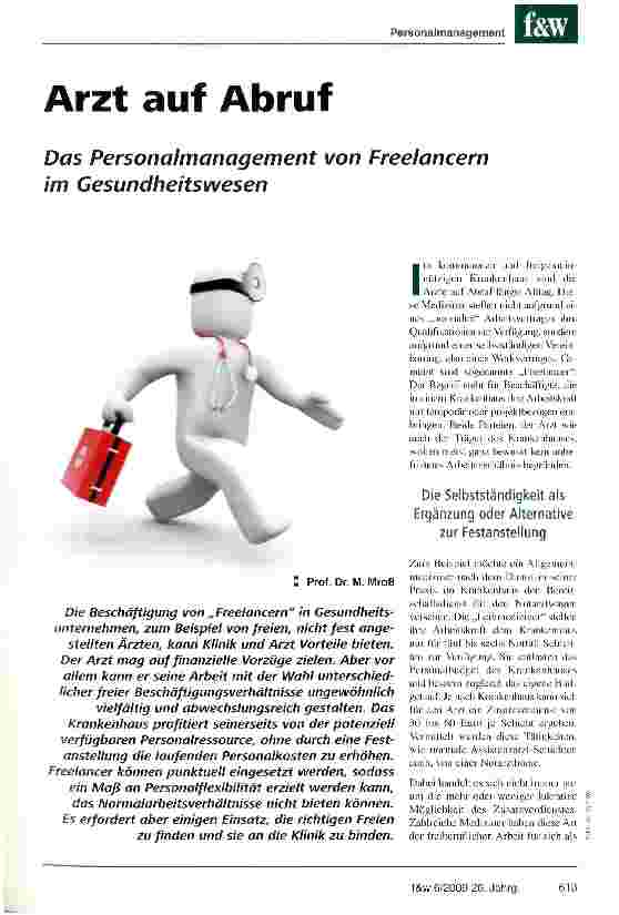 Vorschauseite 1: Arzt auf Abruf