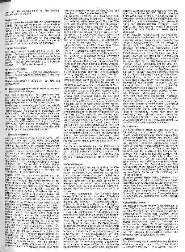 Vorschauseite 2: Kleine Arzneimittelkunde für die Schwester 34. Folge: VIII. Diuretisch wirkende Medikamente (Fortsetzung)