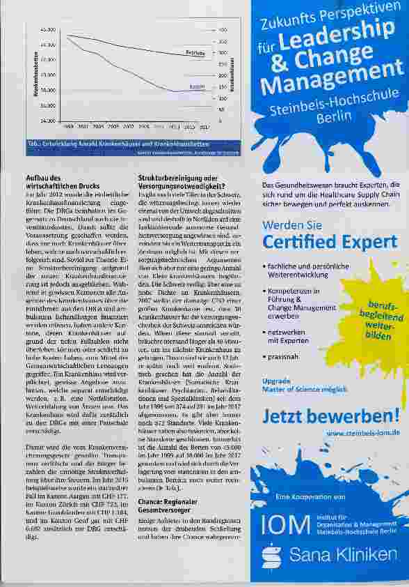 Vorschauseite 2: Ländliche Versorgung in der Schweiz
