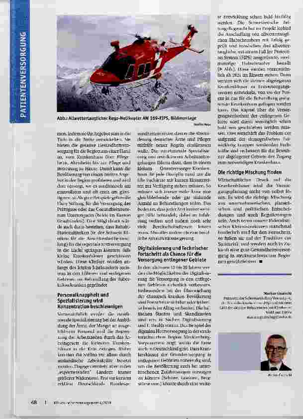 Vorschauseite 3: Ländliche Versorgung in der Schweiz