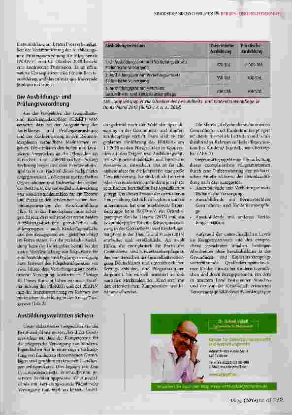 Vorschauseite 2: Pflegeberufereformgesetz Ein Gesetz mit Kompromissen