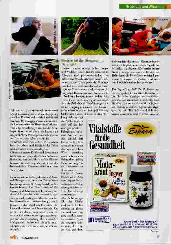 Vorschauseite 2: Die Animal-Assisted-Therapie