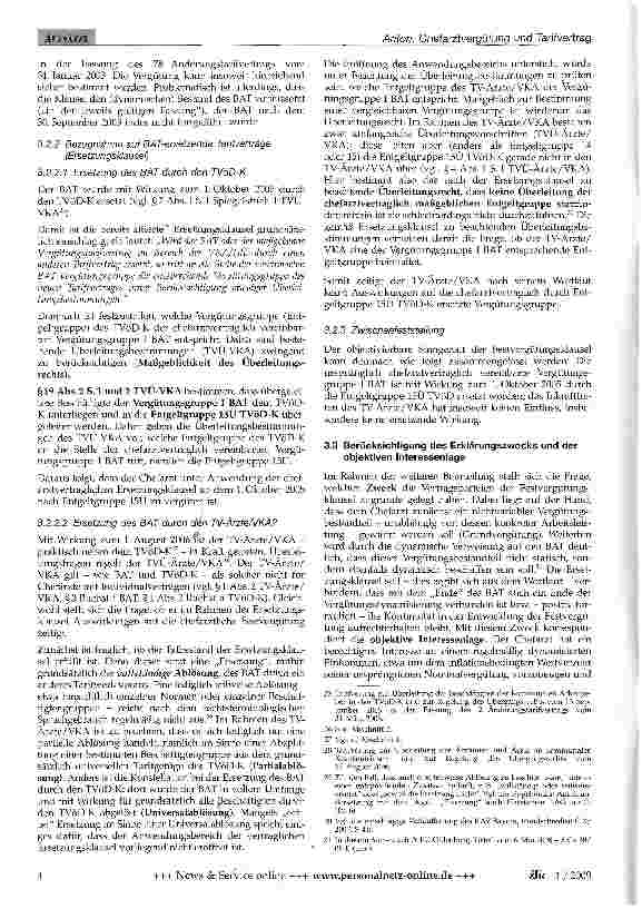 Vorschauseite 3: Chefarzt-Vergütung und Tarifvertrag: Der Einfluss des Tarif rechts auf die Vergütung des Chefarztes in Krankenhäusern des kommunalen öffentlichen Dienstes