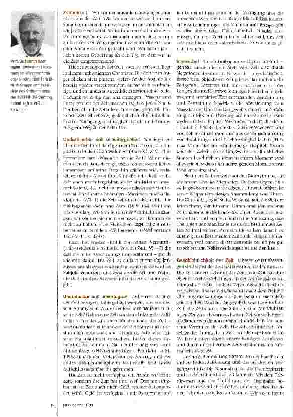 Vorschauseite 2: Alterszeit Eigenzeit