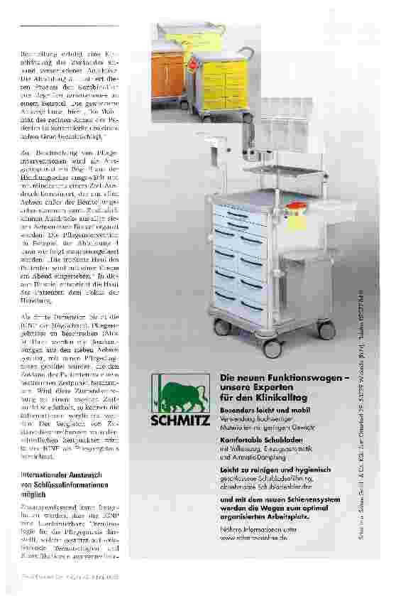 Vorschauseite 4: ICNP erleichtert internationalen Austausch von Pflegeinformationen