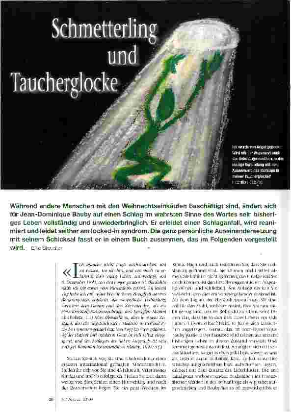 Vorschauseite 1: Schmetterling und Taucherglocke