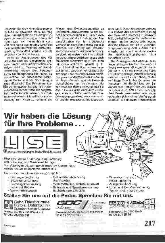 Vorschauseite 2: Zum Auskunftsrecht der Heimaufsichtsbehörden