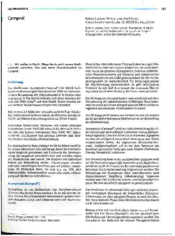 Vorschauseite 1: Campral