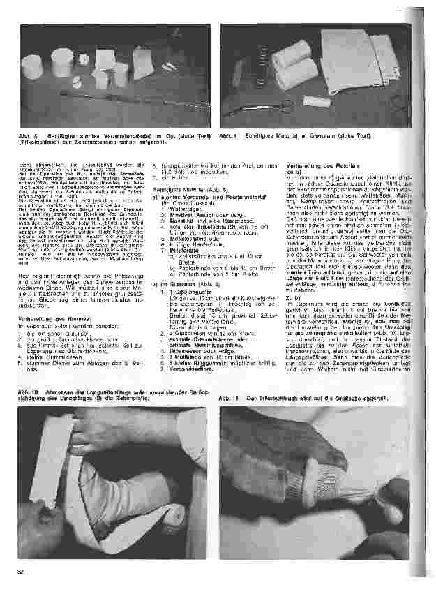 Vorschauseite 3: Grundlagen und Technik des Gipsverbandes 10. Folge: Fußgips nach OP eines Hallux valgus nach Brandes