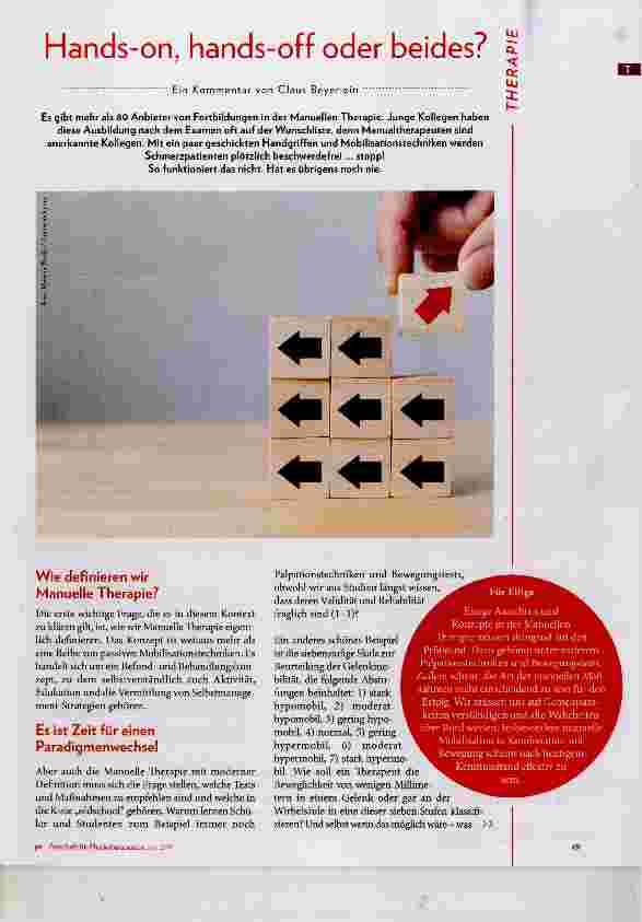 Vorschauseite 1: Hands-on, hands-off oder beides?