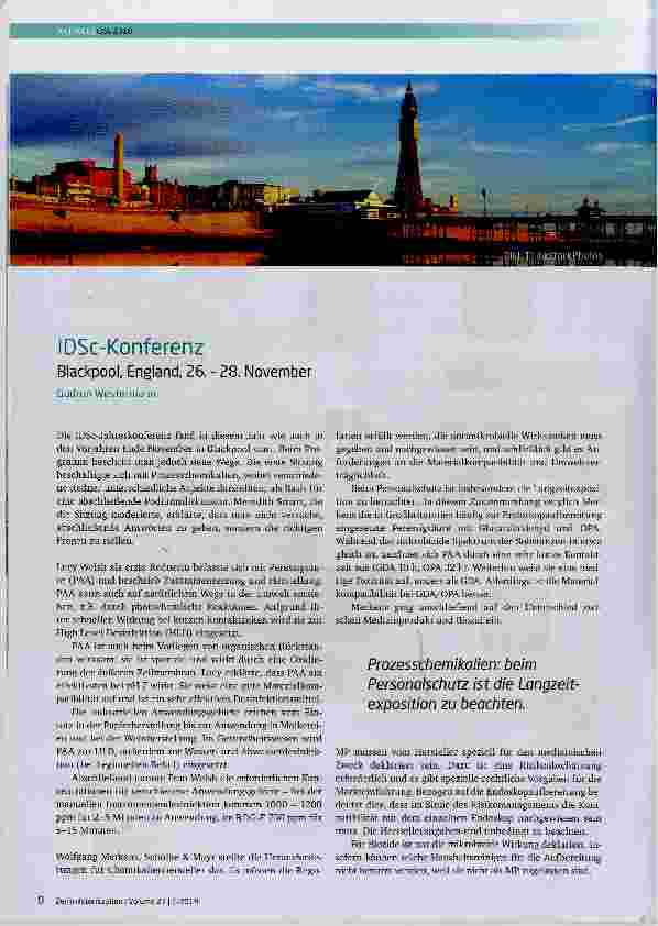 Vorschauseite 1: IDSc-Konferenz