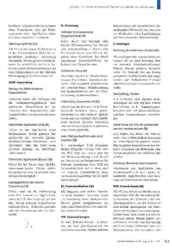 Vorschauseite 5: DokuPIK - ein Dokumentationssystem für Medikationsfehler und Interventionen