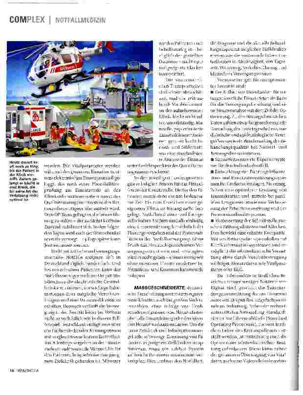 Vorschauseite 3: INFORMATIONSTECHNOLOGIE IM NOTEINSATZ