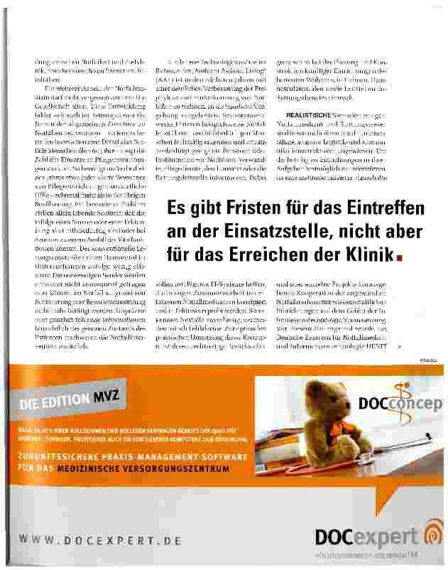 Vorschauseite 4: INFORMATIONSTECHNOLOGIE IM NOTEINSATZ