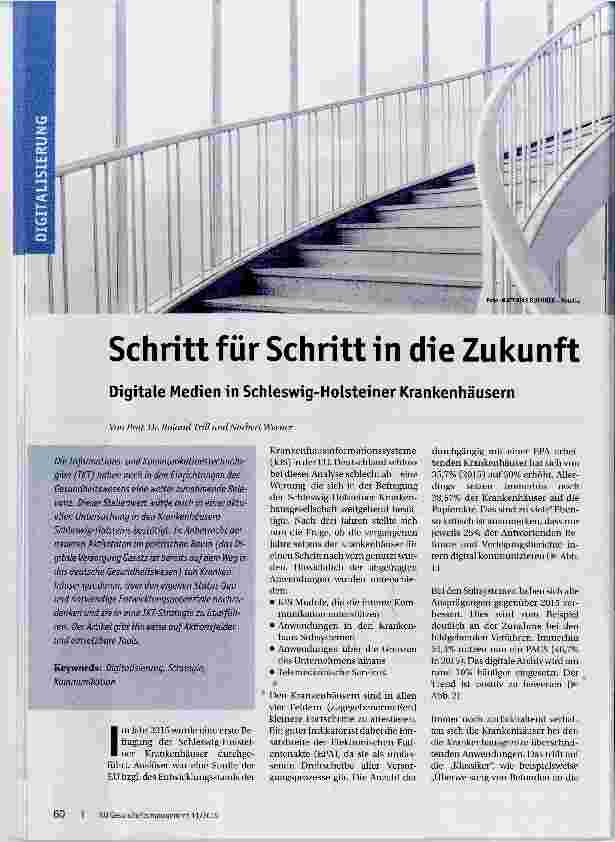 Vorschauseite 1: Schritt für Schritt in die Zukunft