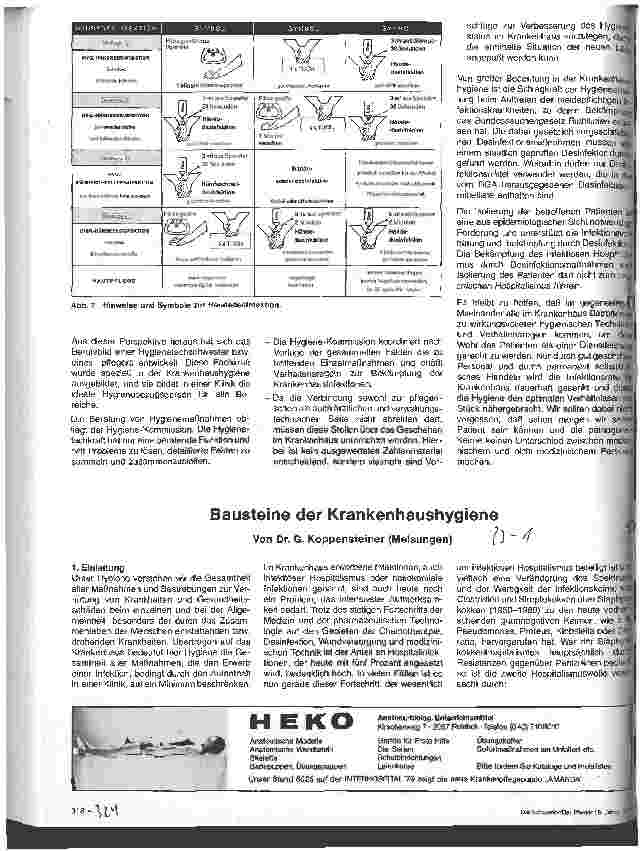 Vorschauseite 1: Bausteine der Krankenhaushygiene