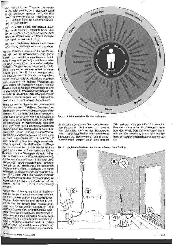 Vorschauseite 2: Bausteine der Krankenhaushygiene