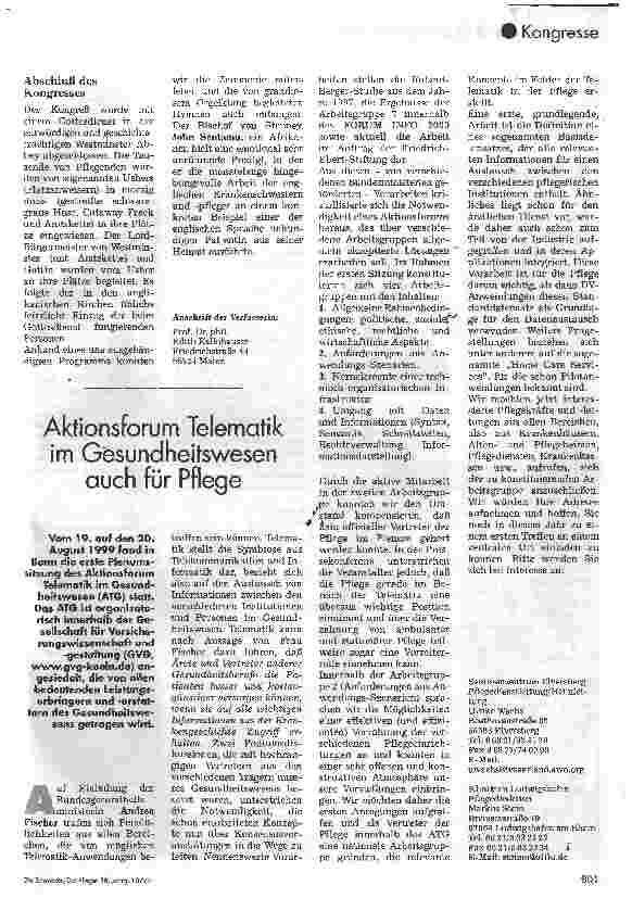 Vorschauseite 2: Impressionen vom ICN-Kongreß in London