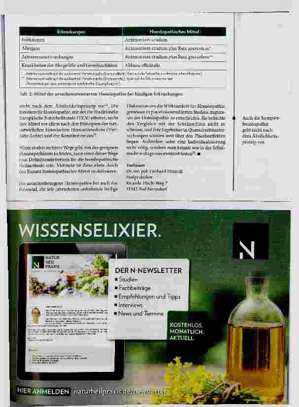 Vorschauseite 4: Klassische und ursachenorientierte Homöopathie