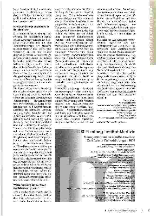 Vorschauseite 3: Know-how allein reicht nicht aus
