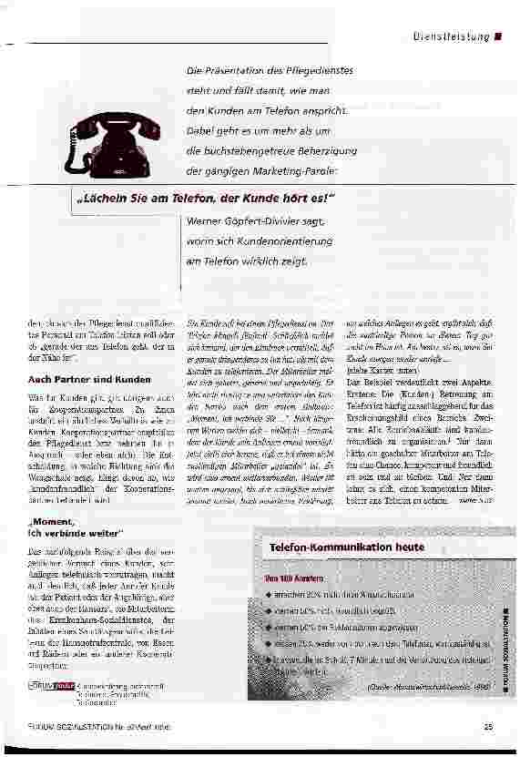 Vorschauseite 2: Kundenorientierung am Telefon Smiles and more
