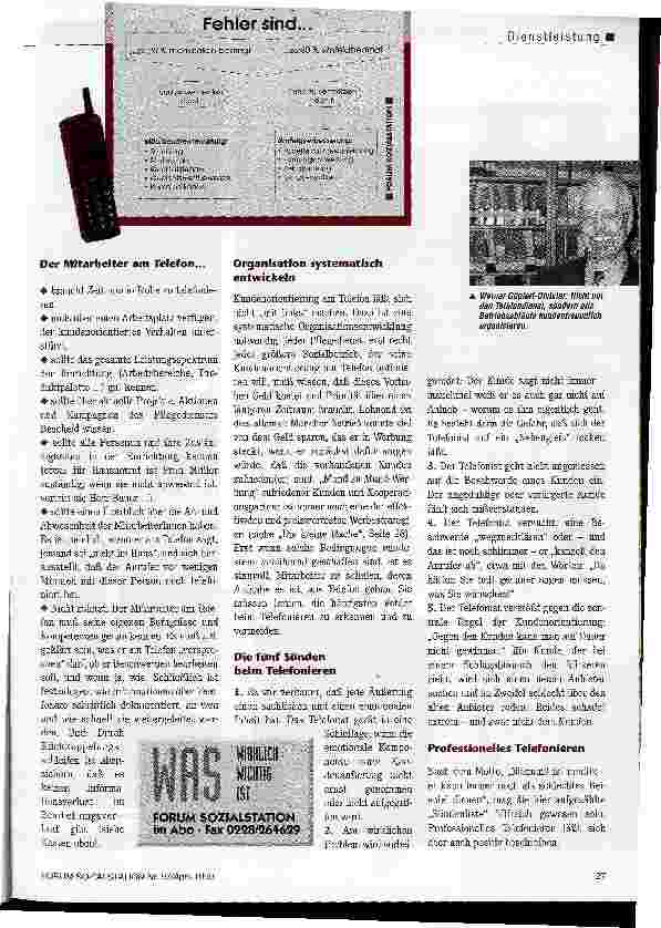 Vorschauseite 4: Kundenorientierung am Telefon Smiles and more