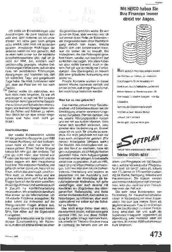 Vorschauseite 2: Fortbildung für Hauswirtschaftsleiterinnen