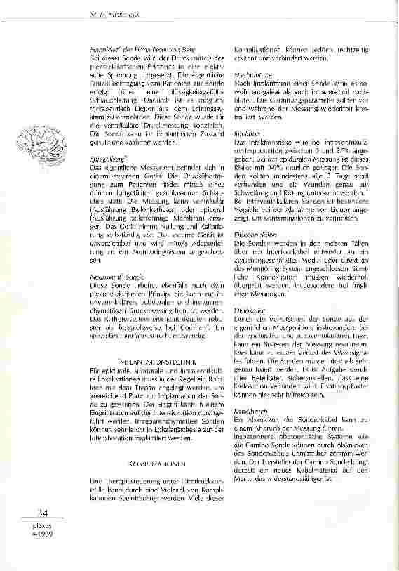 Vorschauseite 3: Das Problem des intrakraniellen Druckes Methoden der Druckmessung