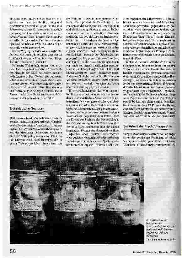 Vorschauseite 3: Die Stasi und die Seele Mißbrauch von Psychiatrie und Psychologie in der DDR