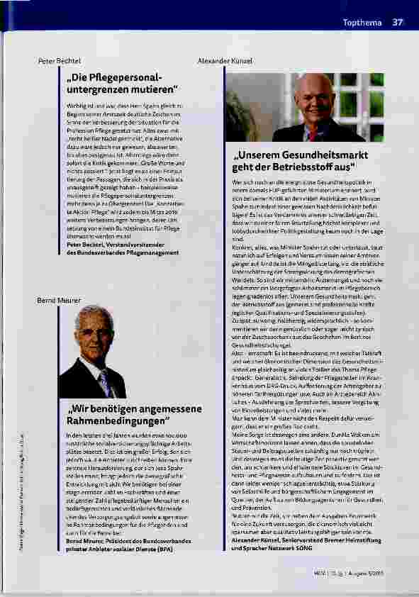 Vorschauseite 4: Make German Healthcare great again