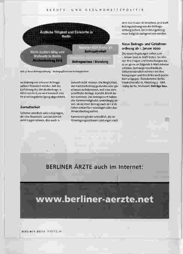 Vorschauseite 3: Wer finanziert die Kammer heute und morgen?
