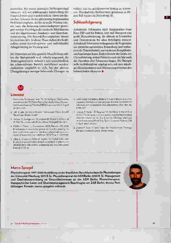 Vorschauseite 4: Die schmerzhafte Knie-TEP