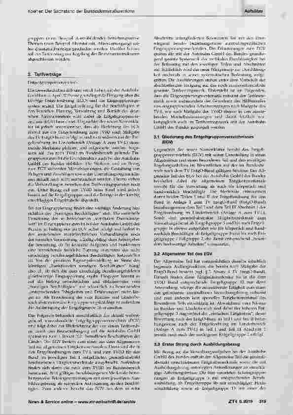 Vorschauseite 3: Der Sachstand der Bundesfernstraßenreform