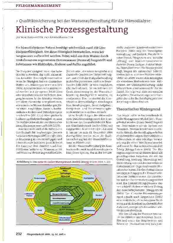Vorschauseite 1: Klinische Prozessgestaltung
